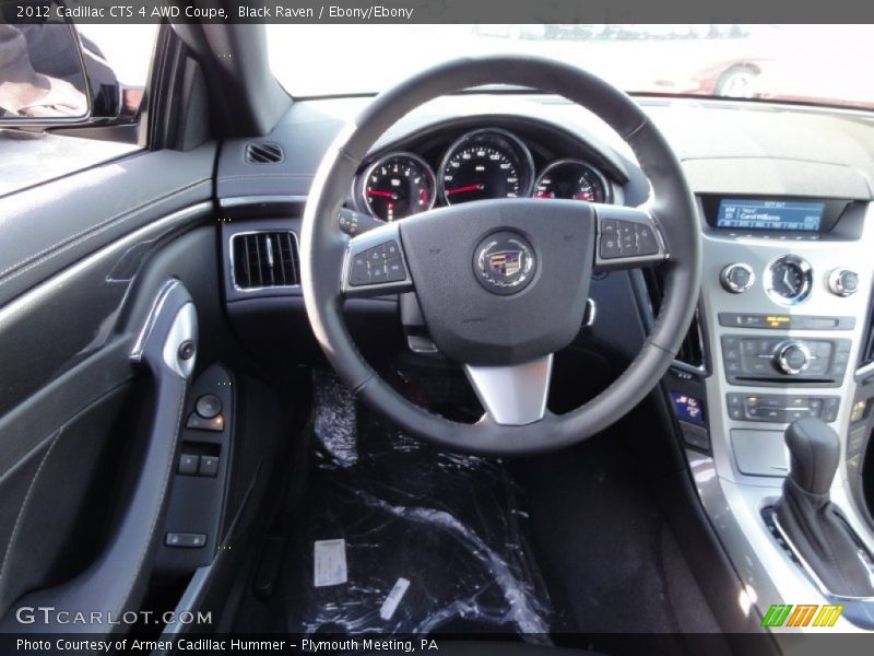 Black Raven / Ebony/Ebony 2012 Cadillac CTS 4 AWD Coupe