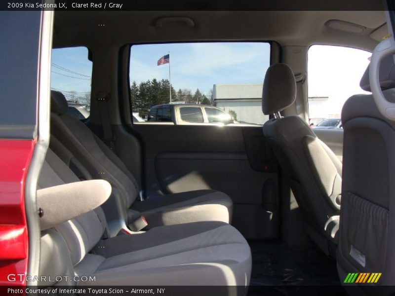 Claret Red / Gray 2009 Kia Sedona LX