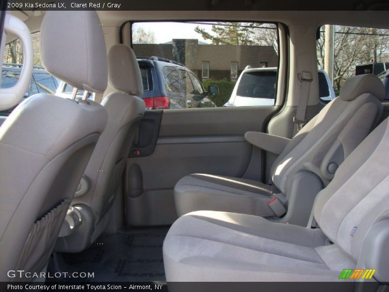 Claret Red / Gray 2009 Kia Sedona LX
