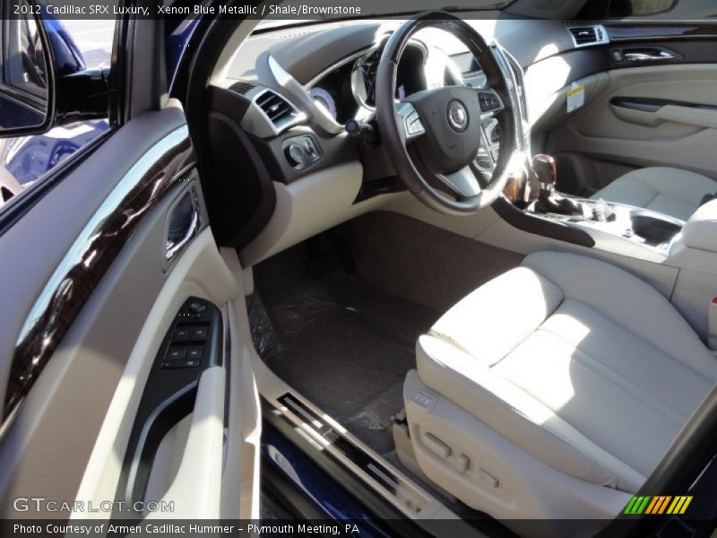 Xenon Blue Metallic / Shale/Brownstone 2012 Cadillac SRX Luxury