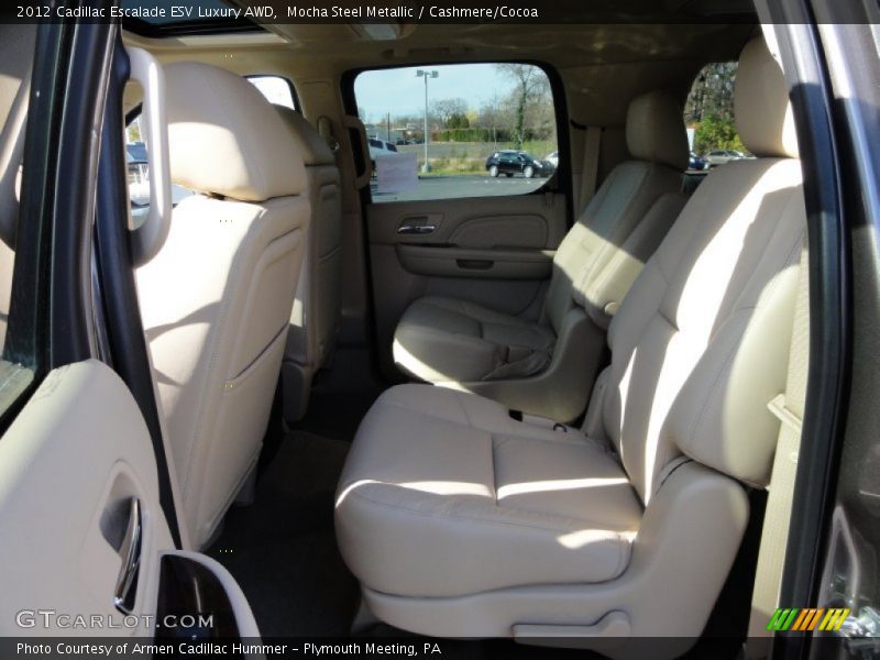 Mocha Steel Metallic / Cashmere/Cocoa 2012 Cadillac Escalade ESV Luxury AWD