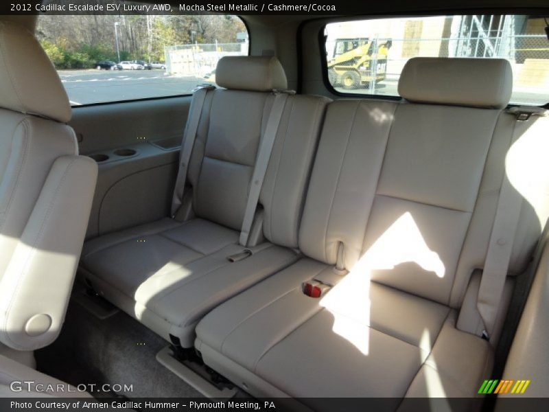Mocha Steel Metallic / Cashmere/Cocoa 2012 Cadillac Escalade ESV Luxury AWD