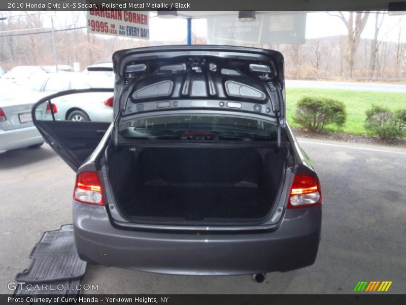 Polished Metal Metallic / Black 2010 Honda Civic LX-S Sedan