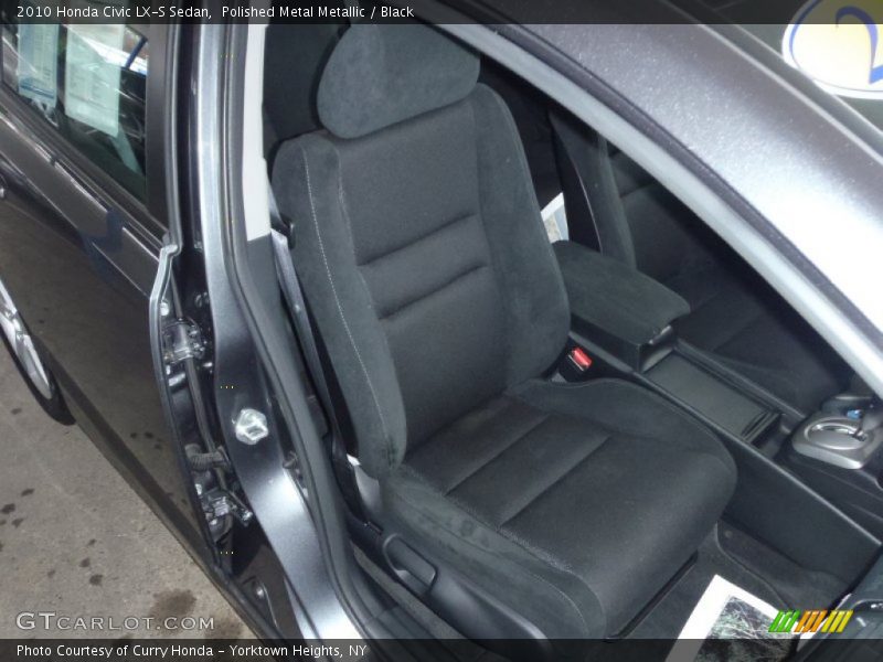 Polished Metal Metallic / Black 2010 Honda Civic LX-S Sedan