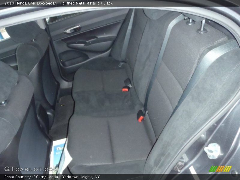 Polished Metal Metallic / Black 2010 Honda Civic LX-S Sedan