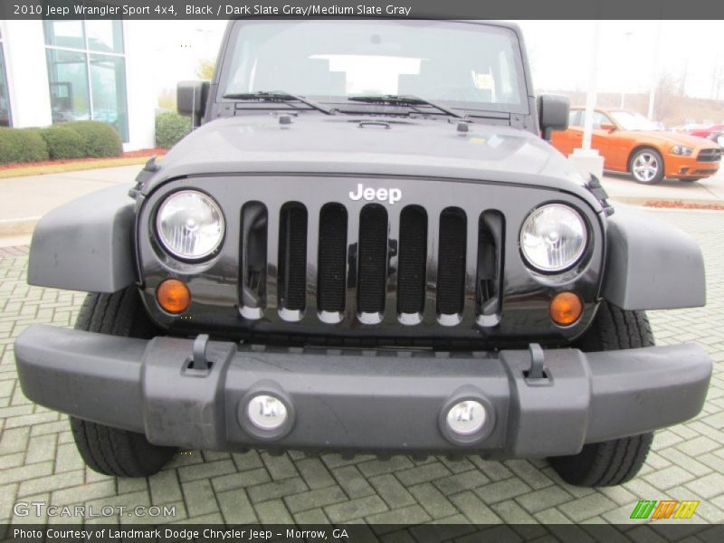 Black / Dark Slate Gray/Medium Slate Gray 2010 Jeep Wrangler Sport 4x4