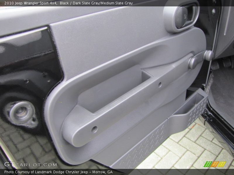 Black / Dark Slate Gray/Medium Slate Gray 2010 Jeep Wrangler Sport 4x4