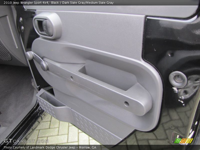 Black / Dark Slate Gray/Medium Slate Gray 2010 Jeep Wrangler Sport 4x4