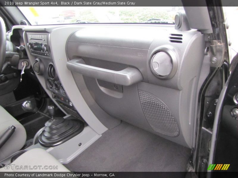 Black / Dark Slate Gray/Medium Slate Gray 2010 Jeep Wrangler Sport 4x4