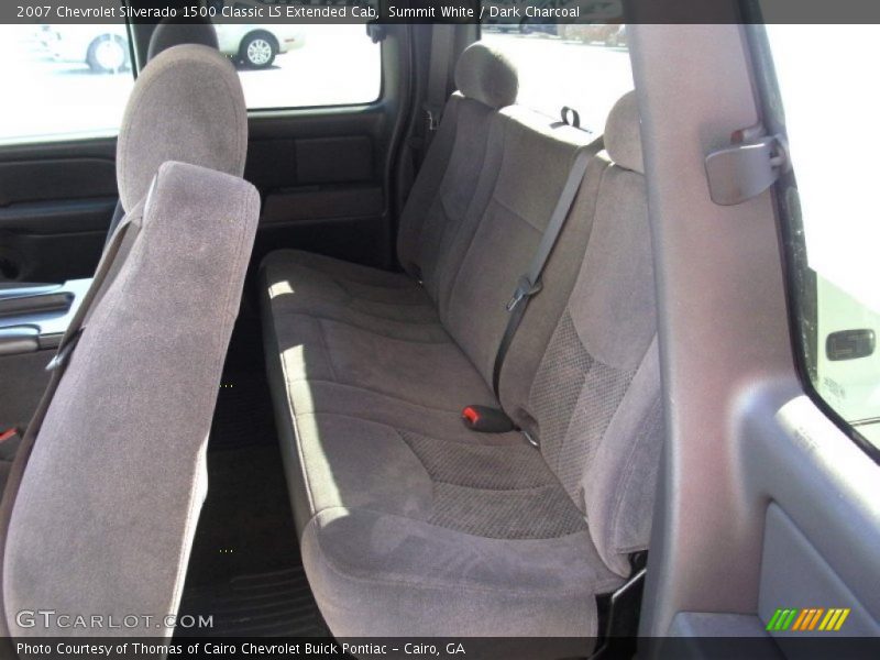 Summit White / Dark Charcoal 2007 Chevrolet Silverado 1500 Classic LS Extended Cab