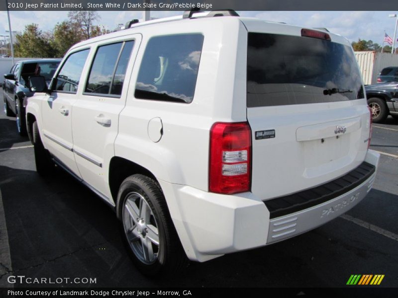 Stone White / Dark Slate Gray/Pebble Beige 2010 Jeep Patriot Limited