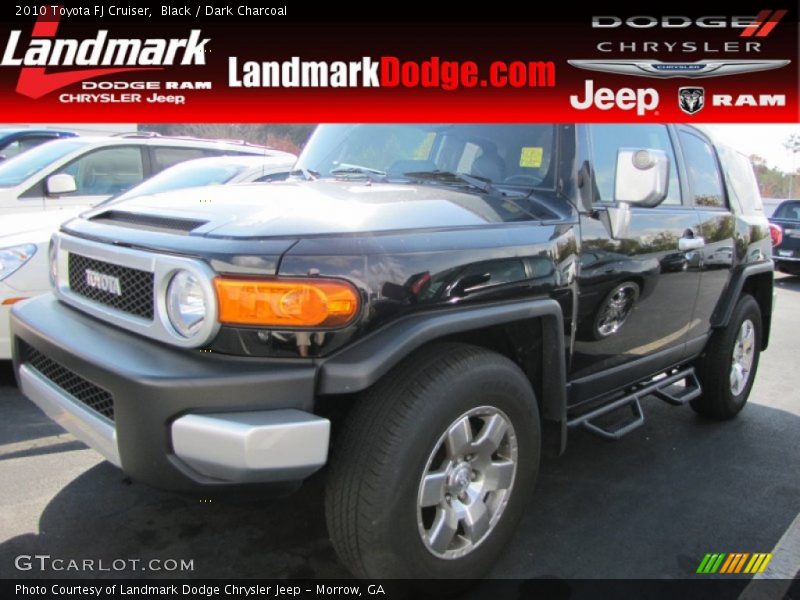 Black / Dark Charcoal 2010 Toyota FJ Cruiser