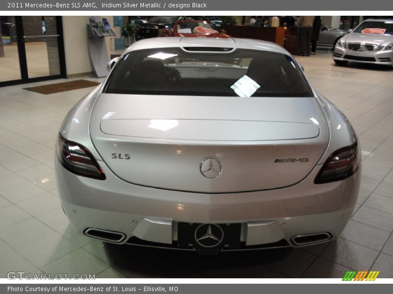 Iridium Silver Metallic / designo Black 2011 Mercedes-Benz SLS AMG