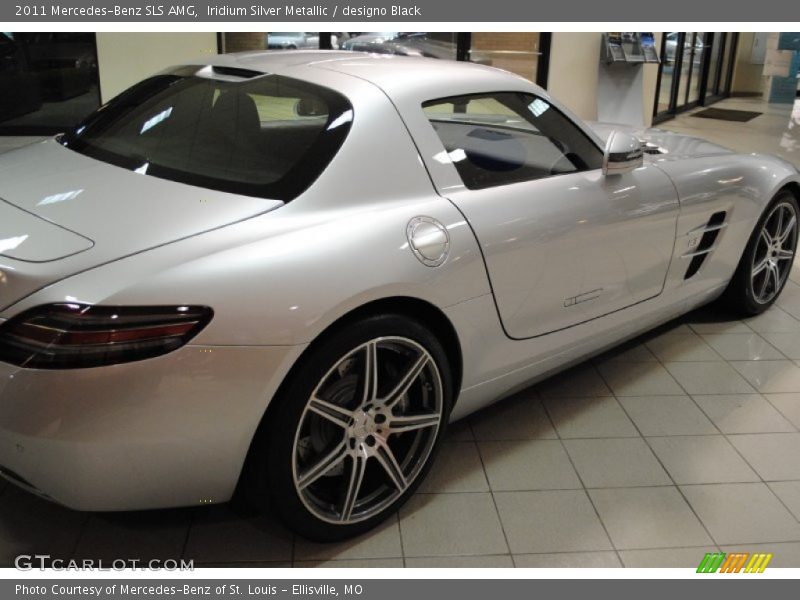 Iridium Silver Metallic / designo Black 2011 Mercedes-Benz SLS AMG
