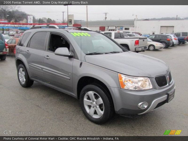 Stone Gray Metallic / Ebony Black 2006 Pontiac Torrent AWD