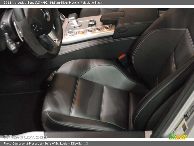 Iridium Silver Metallic / designo Black 2011 Mercedes-Benz SLS AMG