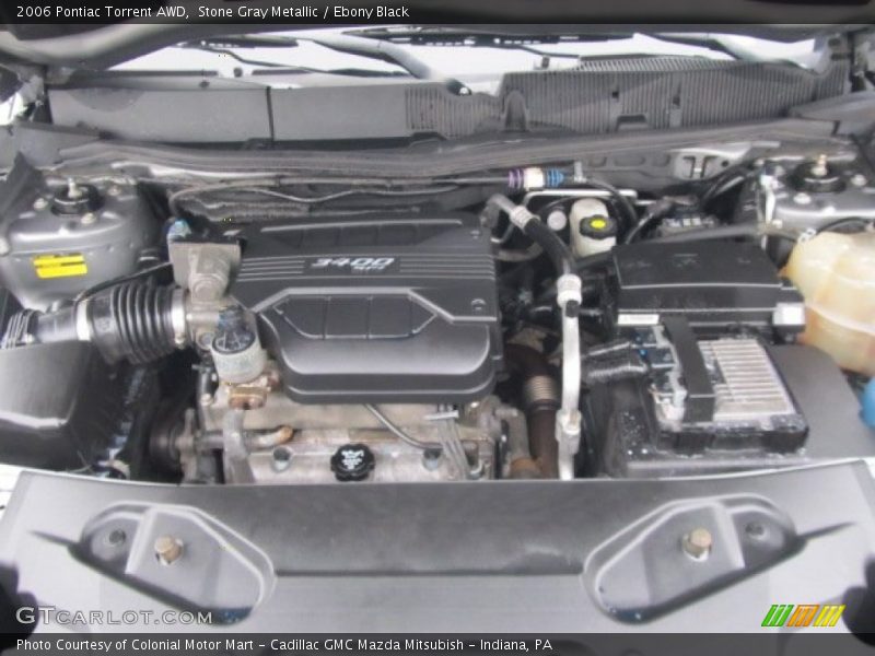 Stone Gray Metallic / Ebony Black 2006 Pontiac Torrent AWD
