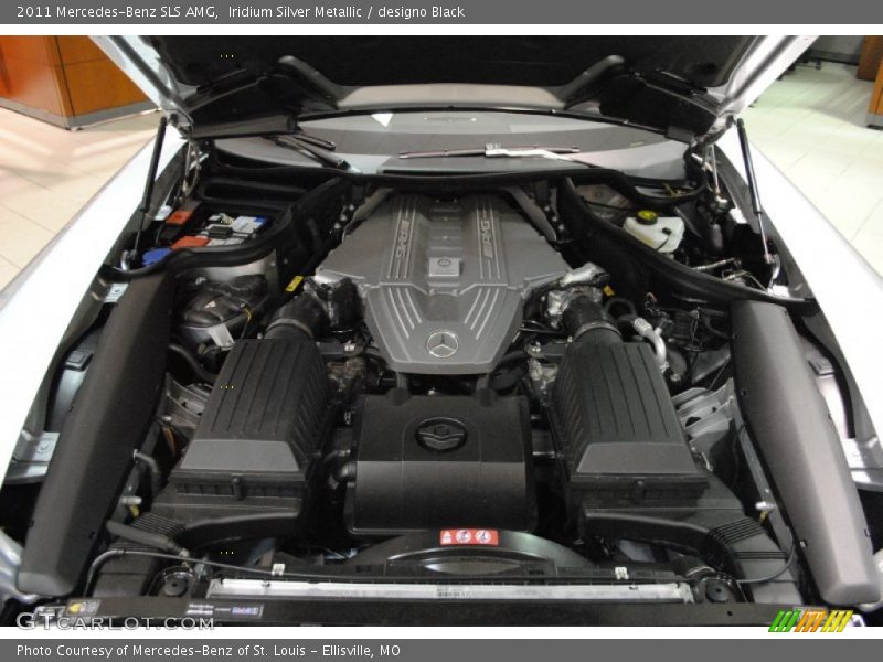  2011 SLS AMG Engine - 6.3 Liter AMG DOHC 32-Valve VVT V8
