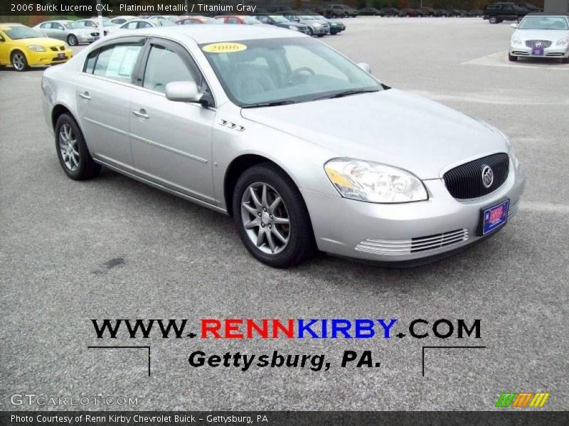 Platinum Metallic / Titanium Gray 2006 Buick Lucerne CXL