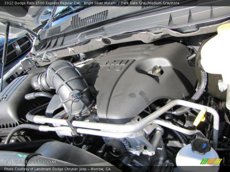 Bright Silver Metallic / Dark Slate Gray/Medium Graystone 2012 Dodge Ram 1500 Express Regular Cab