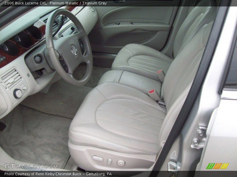 Platinum Metallic / Titanium Gray 2006 Buick Lucerne CXL