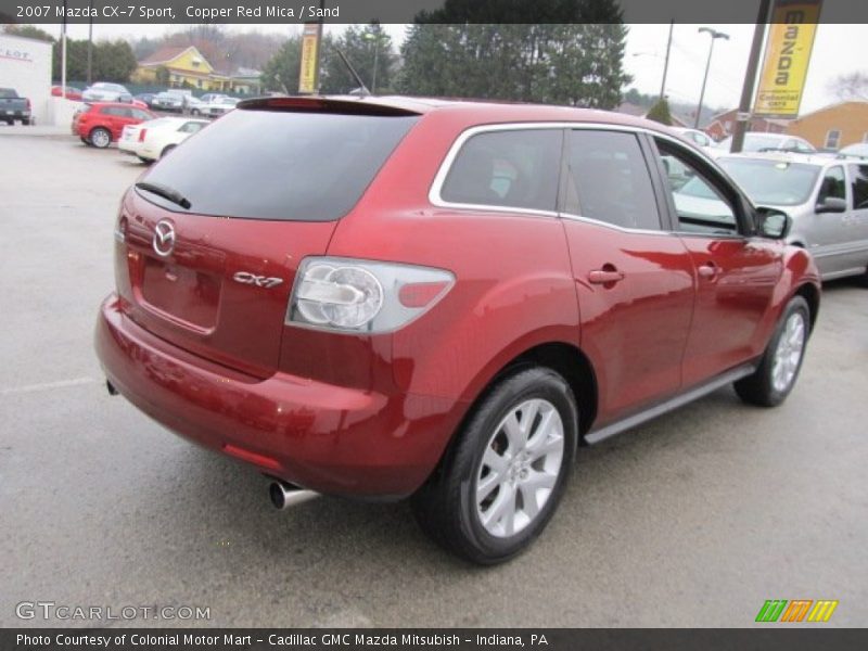 Copper Red Mica / Sand 2007 Mazda CX-7 Sport