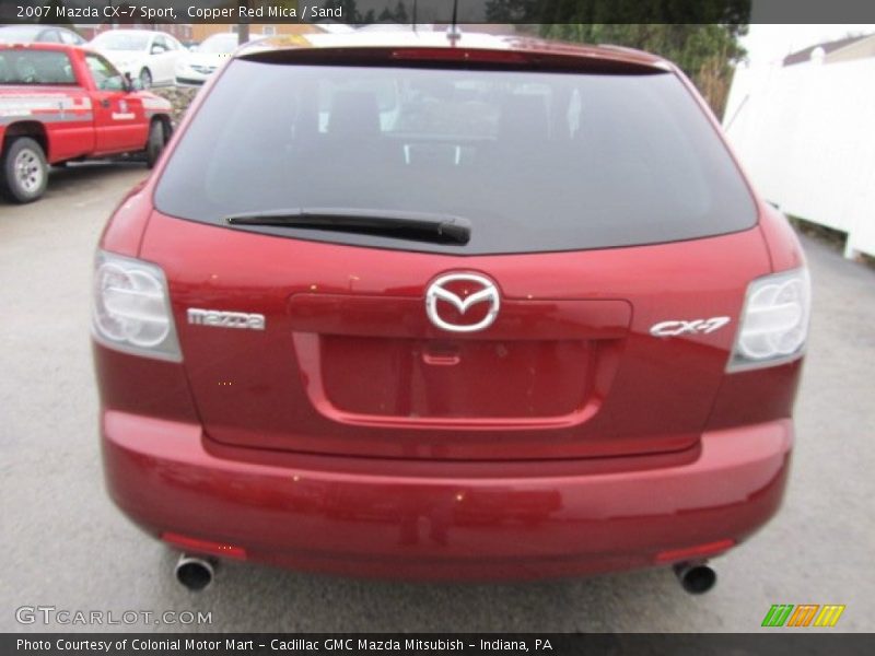 Copper Red Mica / Sand 2007 Mazda CX-7 Sport