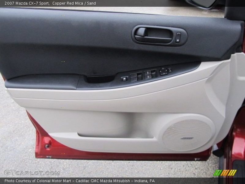 Door Panel of 2007 CX-7 Sport