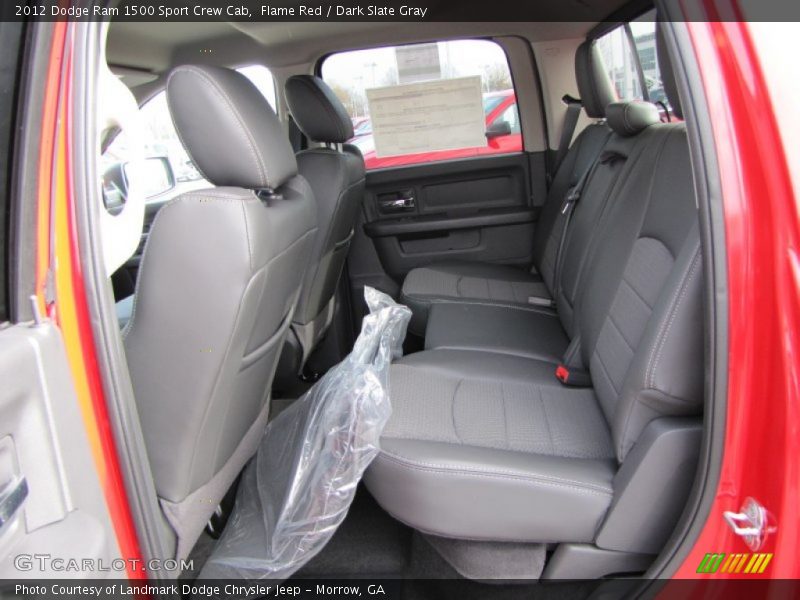  2012 Ram 1500 Sport Crew Cab Dark Slate Gray Interior