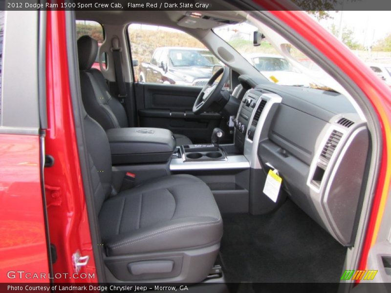  2012 Ram 1500 Sport Crew Cab Dark Slate Gray Interior