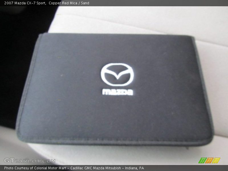 Books/Manuals of 2007 CX-7 Sport