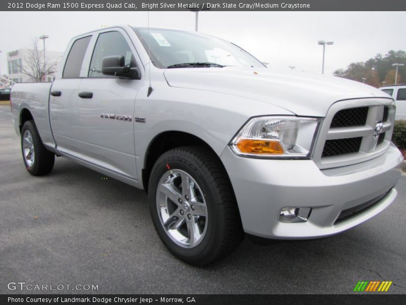 Front 3/4 View of 2012 Ram 1500 Express Quad Cab