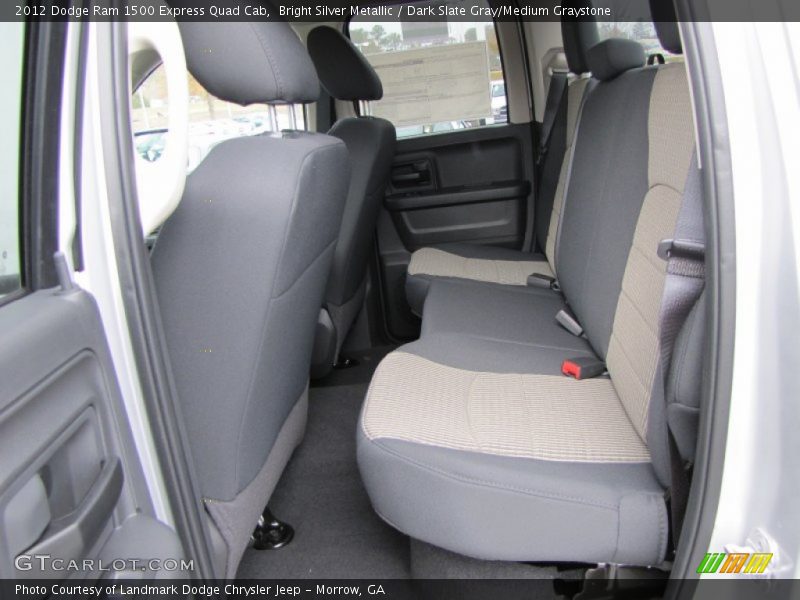  2012 Ram 1500 Express Quad Cab Dark Slate Gray/Medium Graystone Interior