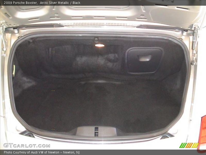 Arctic Silver Metallic / Black 2009 Porsche Boxster