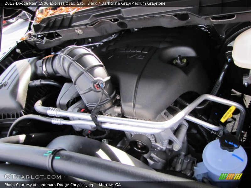 Black / Dark Slate Gray/Medium Graystone 2012 Dodge Ram 1500 Express Quad Cab