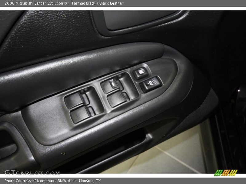 Tarmac Black / Black Leather 2006 Mitsubishi Lancer Evolution IX