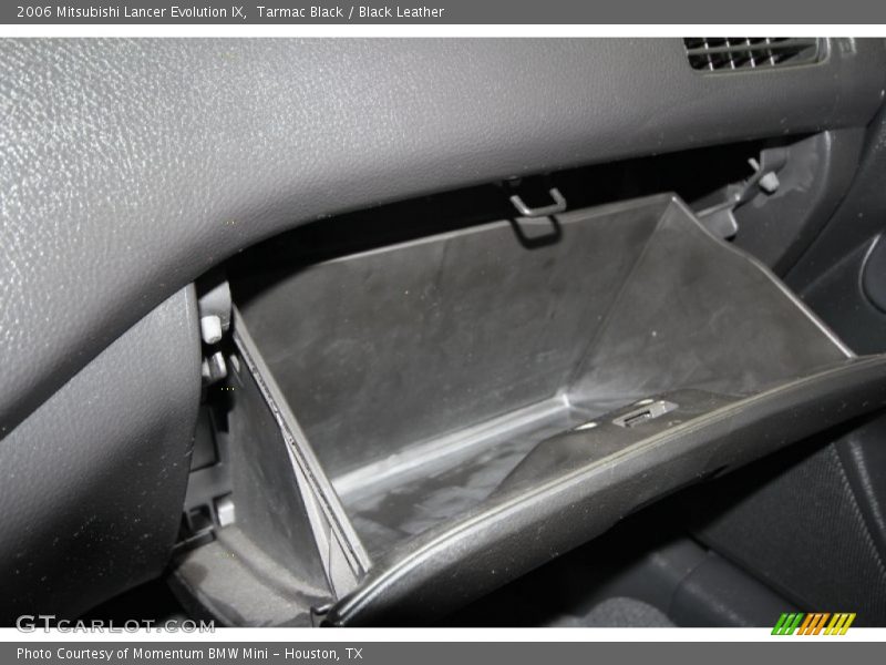 Tarmac Black / Black Leather 2006 Mitsubishi Lancer Evolution IX