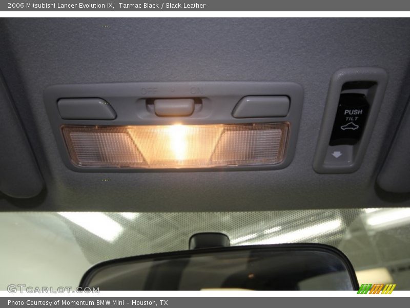 Tarmac Black / Black Leather 2006 Mitsubishi Lancer Evolution IX
