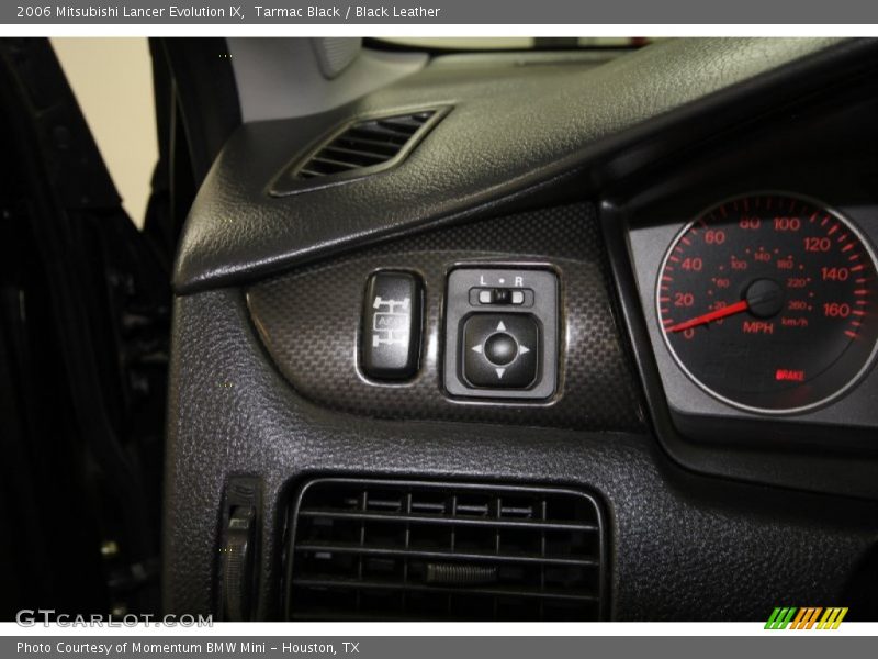 Tarmac Black / Black Leather 2006 Mitsubishi Lancer Evolution IX