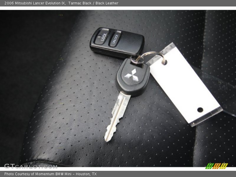 Keys of 2006 Lancer Evolution IX