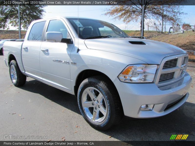  2012 Ram 1500 Sport Crew Cab Bright Silver Metallic