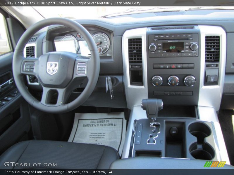 Dashboard of 2012 Ram 1500 Sport Crew Cab