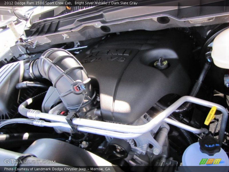 Bright Silver Metallic / Dark Slate Gray 2012 Dodge Ram 1500 Sport Crew Cab