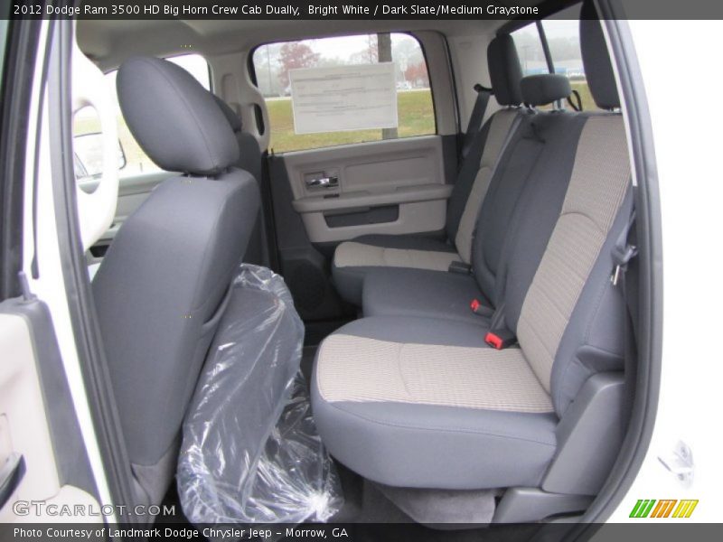  2012 Ram 3500 HD Big Horn Crew Cab Dually Dark Slate/Medium Graystone Interior