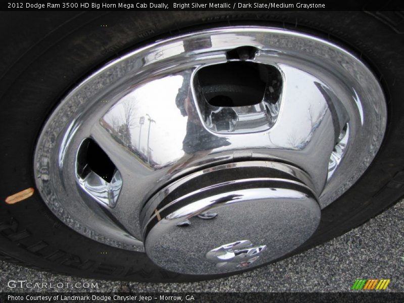 Bright Silver Metallic / Dark Slate/Medium Graystone 2012 Dodge Ram 3500 HD Big Horn Mega Cab Dually