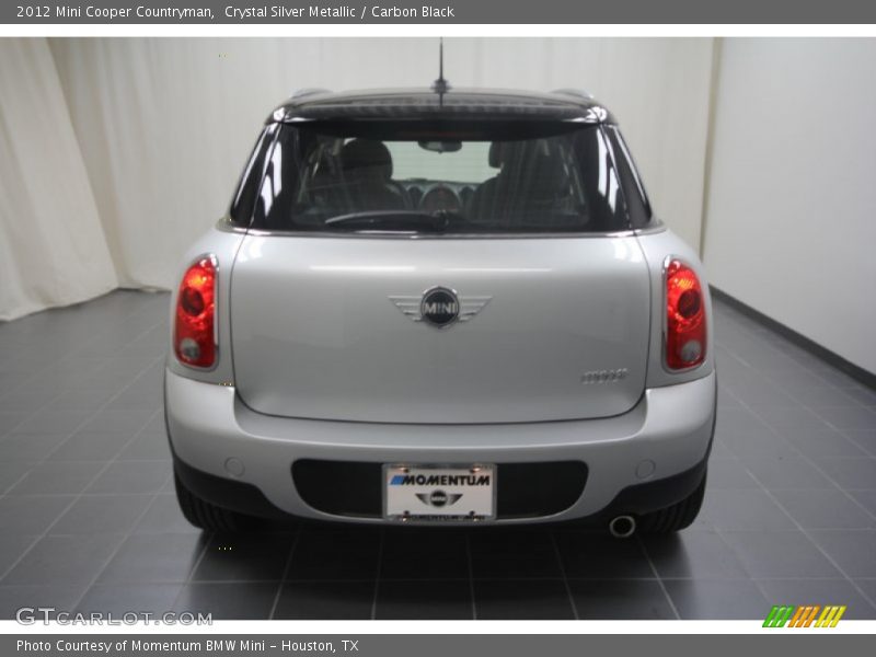 Crystal Silver Metallic / Carbon Black 2012 Mini Cooper Countryman