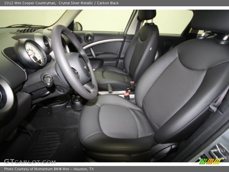  2012 Cooper Countryman Carbon Black Interior