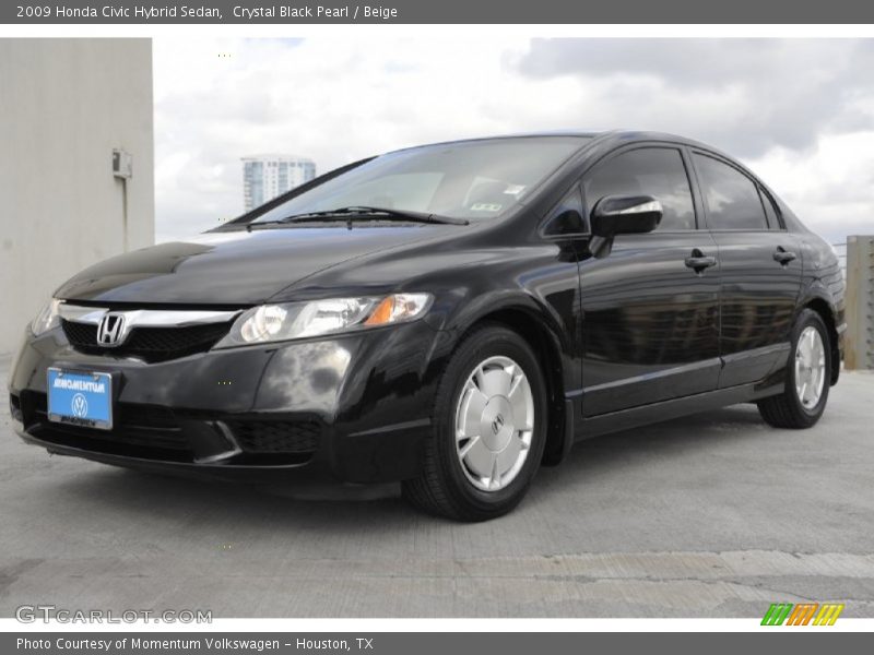 Front 3/4 View of 2009 Civic Hybrid Sedan