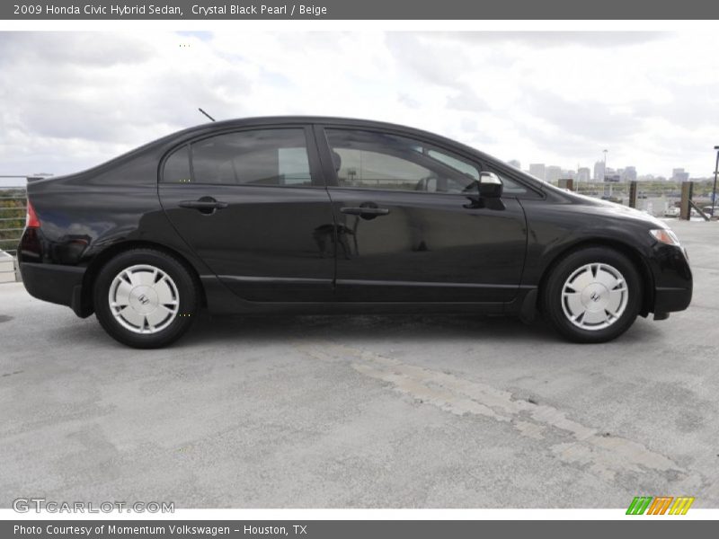  2009 Civic Hybrid Sedan Crystal Black Pearl