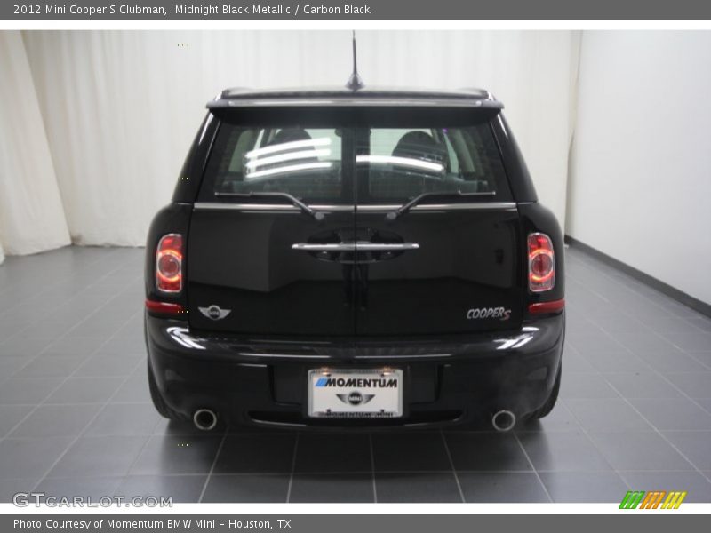 Midnight Black Metallic / Carbon Black 2012 Mini Cooper S Clubman